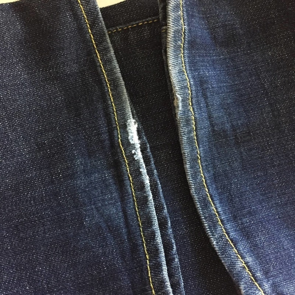 Express X2 Slim W10 Lowrise Boot Jeans Size 8 - image 7